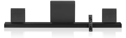 Samsung HW-QS7500F Q-Series Barra de sonido de 3.1.4 canales para TV, subwoofer inalámbrico de 6.5', altavoz trasero, Dolby Atmos inalámbrico y DTS:X, SpaceFit Sound Pro, Q-...[Versión de país
