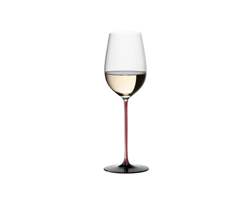 RIEDEL Black Series Collector's Edition Riesling Grand Cru - Rot - Schwarz - Einzelpackung, Weinglas, Kristallglas, Spülmaschinenfest - 4100/15R