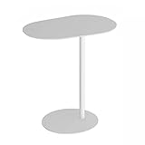 Design peu encombrant : le bas de la table en forme de C se glisse facilement sous les canapés ou les lits, ce qui la rend idéale pour les petits espaces et maximise le confort.