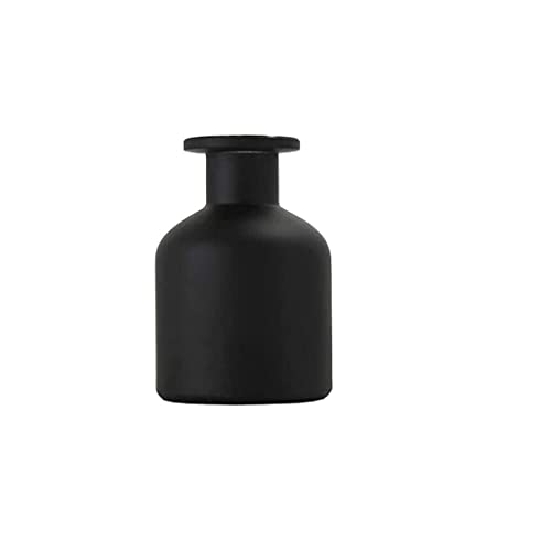 Glass Diffuser Bottles 150ml/5OZ Fragrance Reed Diffuser Bottles Empty Vases Aromatherapy Jar Container Use with Essential Oils Replacement Fiber Diffusers Reed Sticks for DIY Air Fresh Home Decor