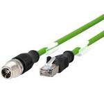 142M2X15050, Connection line M12-RJ45 8-Pole X-Coded 5.0 m