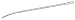 Produktbild Contacto Dressiernadel, Spicknadel, Bratennadel, aus Edelstahl, Länge: 20 cm, Draht: Ø 3 mm