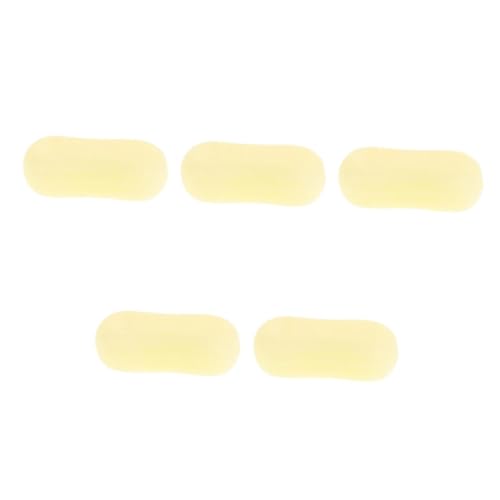 Healeved 5 Piezas Jabón De Ácido Salicílico Jabon De Baño Jabón Divertido Para La Hora Del Baño Jabón Para Manos Jabones De Baño Jabón De Baño Hecho a Mano Lindo Jabón De Manos Grasa Yellow