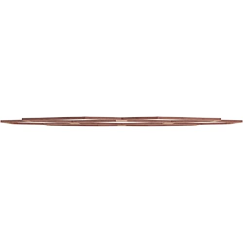 Image of Ekena Millwork 28 inchOD x 9 7 /8 inchID x 3 /8 inchT Florin Wood Fretwork Pierced Ceiling Medallion, Wood (Paint Grade)