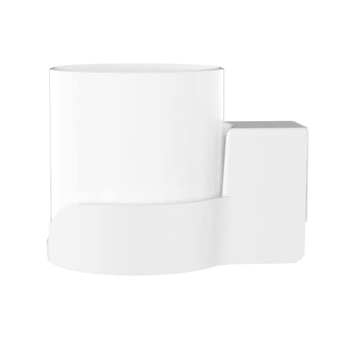Soporte compatible con TP Link Deco X20/X50/X55/X60/Deco Mesh WiFi 6, soporte de montaje en pared simple y resistente, soporte TP Link X20/X50/X55/X60 con gestión de cables (blanco, 1 unidad)