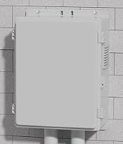 Outdoor WiFi Box White Electrical Box