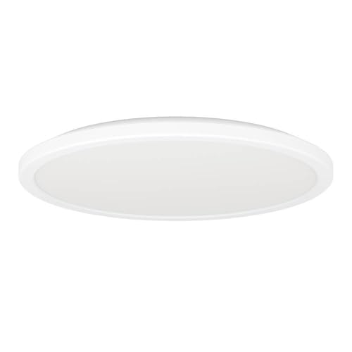 Eglo Connect.z Smart Home LED Bathroom Ceiling Light Rovito-Z, ZigBee, app and Alexa Voice Control, Warm White-Cold White