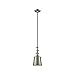 Innovations 206-SN-M9-SN-LED 1 Light Vintage Dimmable LED Mini Pendant, Brushed Satin Nickel