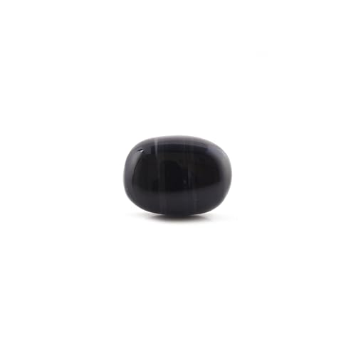 Agate du Botswana ovale, cabochon naturel de 19,6 ct pour créer un cadeau personnalisé