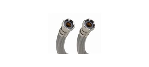 Fluidmaster B1H18 Water Heater Connector, Braided Stainless Steel-3/4-Inch Female Iron Pipe X 3/4-Inch Female Iron Pipe, 18-Inch Length by Fluidmaster - Image 8
