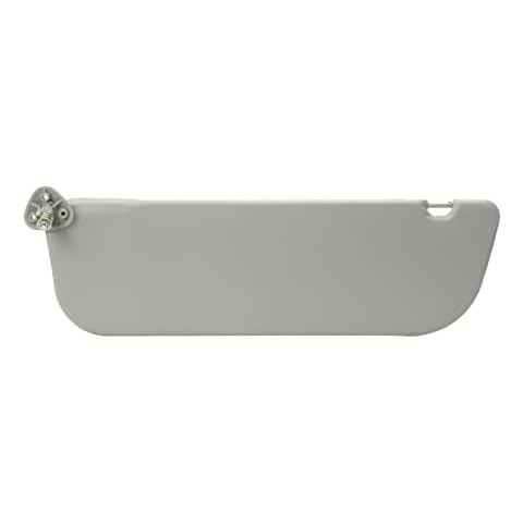 MYFANDOOR Left Driver Side Sun Visor Fit for Ford E150 E250 E350 Van 2009 2010 2011 2012 2013 2014 Replaces# 9C2Z-1504105-FA (Left, Gray) Cover