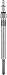 Autolite 1116 Automotive Replacement Glow Plug for 1996-2008 Volkswagen 1.9L Super Duty Diesel Engines (1 Pack)
