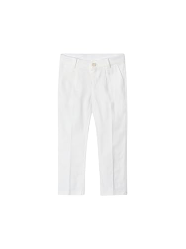 Mayoral Linen Suiting Pants for Boys Cream
