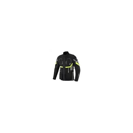 Generico Stechmoto ST 820 MXP Tourer Giacca Moto in Tessuto, Uomo, 3 Strati, 4 Stagioni, Impermeabile, Protezioni CE, Touring Fit (IT, Testo, 4XL, Regular, Regular)