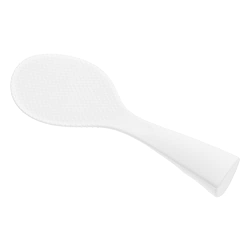 MUCKLILY Silicone Rice Spoon Freestanding Vertical Cooking Ladle Non Stick Meal Spoon for Kitchen Lightweight and Convenient Rice Serving Tool Easy to Clean and