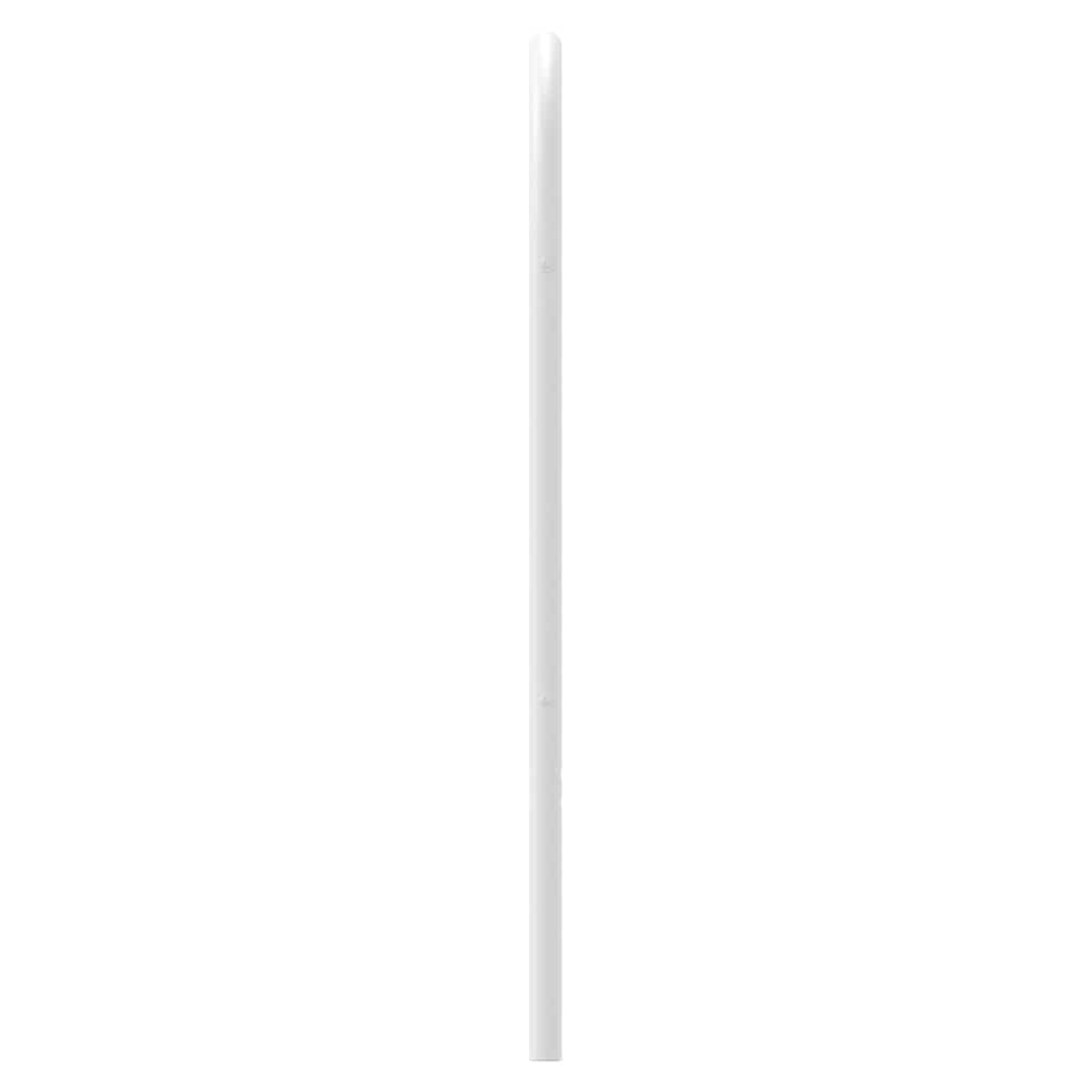SYDE Cabecero de Repuesto Blanco 150 cm Metal