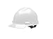 Cordova H24R1 Duo Cap-Style Helmet, 4-Point Ratchet Suspension, White, 3-Pack