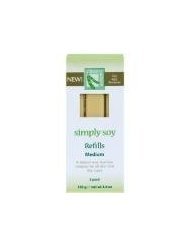 Clean + Easy Simply Soy Medium Bikini Refills, 3 Count