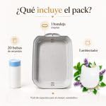 Familia Bombay - Pack Ahorro Repuestos Arenero Automático Cerrado: Bolsas + Ambientador + Bandeja