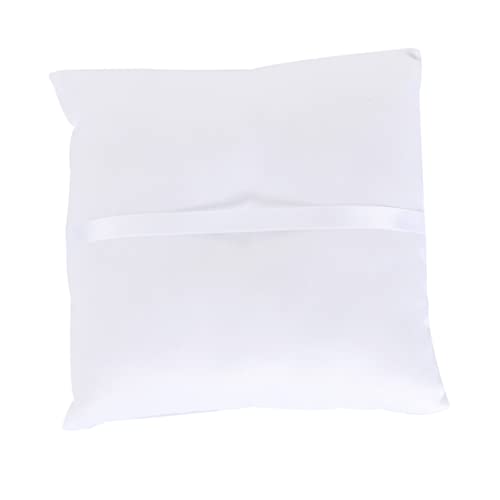 Cintas de raso decorativas y almohada para anillo de boda como obsequio de cortejo 2