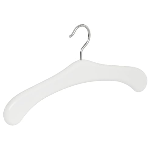 Generic Jackenbügel 10er Set Buchenholz Weiß 45cm