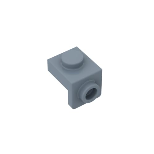 Gobricks 36841 Hinge Plate Bracket 1 x 1-1 x 1 50 Pieces GDS-1377 Compatible with Lego Building Blocks Color:Sand Blue 054