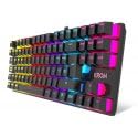 Krom Kasic Tkl - Tastiera Da Gioco Meccanica Rgb Rainbow, Senza Tastierino Numerico, Modalità Di Gioco, Anti-Gohsting, Windows 7/8/8.1/10, Usb, Layout Spagnolo, Nero - 5