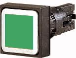  Optimum Aspect - Interruptor de botón de permanencia verde, 18 m² - [Paquete de 1] (Moeller Q18DR-GN)