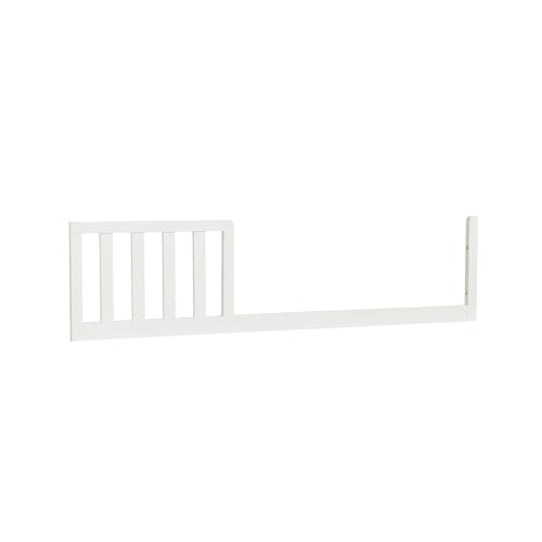 Image of CC KITS Toddler Bed Safety Guard Rail for Ti Amo Convertible Cribs by Bivona - Solid Wood Rail for Convertible Crib to Toddler Bed Conversion - Safety Bed Rail for Children (Option 2, White)