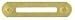One Ribbon Bar or Full Size Medal Holder - Brass