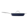 Calphalon Premier Ceramic Nonstick 12 Frying Pan with Lid Midnight Blue