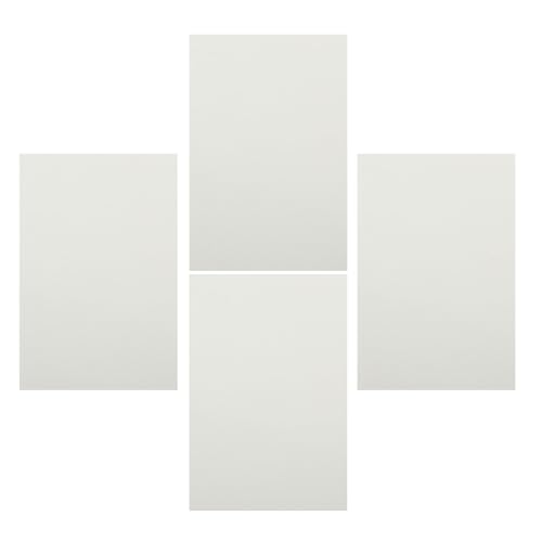Design con cornice: ogni cornice per foto in bianco per sublimazione è dotata di una cornice per poster fotografica integrata, che offre non solo un aspetto accattivante ma anche una protezione pratica per i tuoi progetti fotografici fai da te o decorazioni fotografiche vuote, piastre metalliche per sublimazione, stampe fotografiche personalizzate