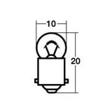 スタンレー電気(STANLEY) メーター&パネル用電球 12V3.4W 10個入 A72A
