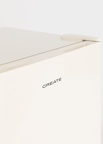 CREATE FRIDGE Minibar/mini-koelkast, gebroken wit, 43 l, energie-efficiëntieklasse A++, laag stroomverbruik, 65 W, omkeerbare deur - Afbeelding 7