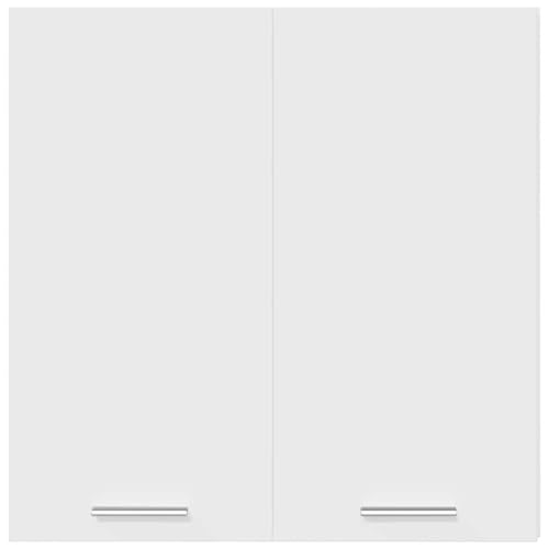 vidaXL Armario Colgante Lyon, 60x31x60 cm, Madera de ingeniería, Blanco, Mueble de Pared, Almacenamiento baño & Cocina, Carga máxima 60 kg - imagen 6