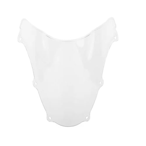 Déflecteur pare-brise moto double bulle réglable pour éliminer la fatigue du vent