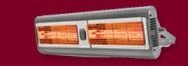 Solaira SALPHAH2-30240S Solaria Alpha Series - Electric Infrared Commercial Heater, Grey Finish