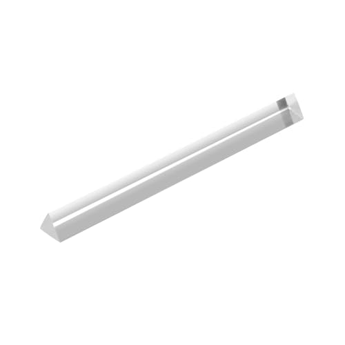 Image of DMiotech 1 Inch x 10 Inch Acrylic Triangle Rod Solid Plastic PMMA Bar Stick for DIY Crafts Clear