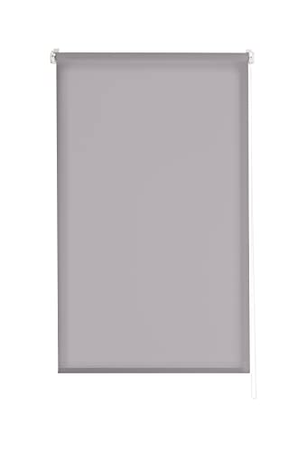 Estoralis | Gove | Store Enrouleur | sans Outil Tissu Tamisant uni | Gris | 70 x 180 cm...