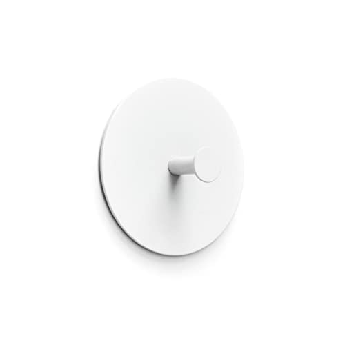 Bidetlity Gancho de pared, diseño nórdico, autoadhesivo, ideal para baño, cocina, inodoro, toallero, perchero, sin agujeros, multicolor mate