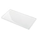 Lovdeco White Glass Subway Tile, Glass for Bathroom Kitchen Shower Backsplash Wall, 3 x 6 Inches, 4 Sq.Ft.