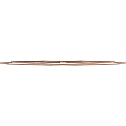 Image of Ekena Millwork 32 inchOD x 13 5 /8 inchID x 1 /4 inchT Florin Wood Fretwork Pierced Ceiling Medallion, Red Oak