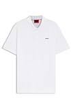 HUGO Polo para Hombre, Color Blanco Abierto., S