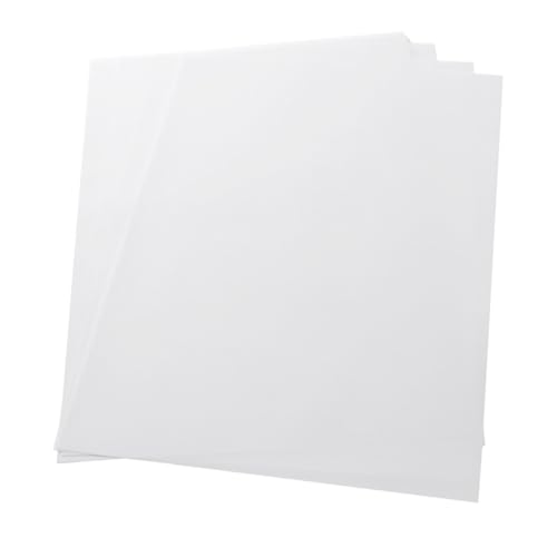 DOITOOL 50 pcs Translucent Drawing Paper for Tattoo Printing Crafting Sketching Art Supplies Easy to Cut Durable Finish for Invitations Artwork Preservation