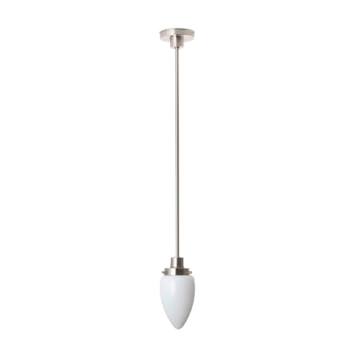 Lampe Suspendue Menhir Small 20's Nickel Mat Art Deco Trade
