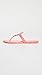 Tory Burch Women's Miller Sandals, Coral Crush, Pink, 8.5 Medium US