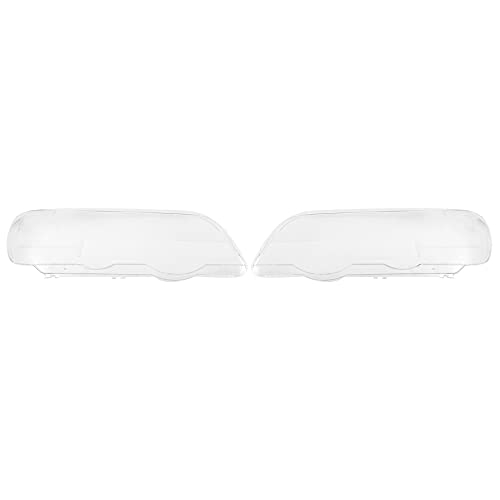 Coques en verre pour phares X5 E53 2000-2003 lot de 2 optiques gauche et droite
