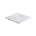 Produktbild EMKE Duschwanne 90x90 cm Rutschfeste Oberfläche Duschtasse SMC Brausewanne Steinoptik Duschwannen 90 mm Abflussloch Eck-Duschwanne Weiß