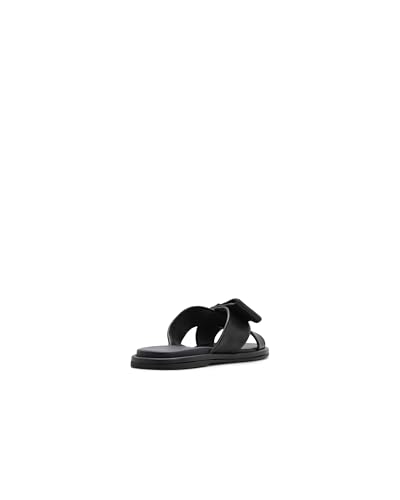 Image of Ted Baker Women's Spencer Leather Cross-Strap Bow Slide