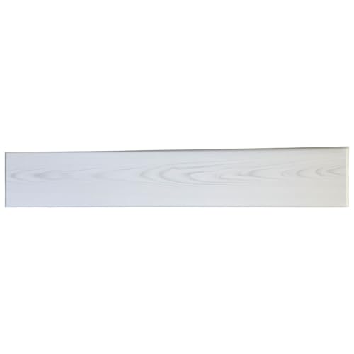 A La Maison Ceilings Foam Wood Ceiling Planks 39 in x 6 in, Country White, Pack of 96 (156 sq.ft/Case)